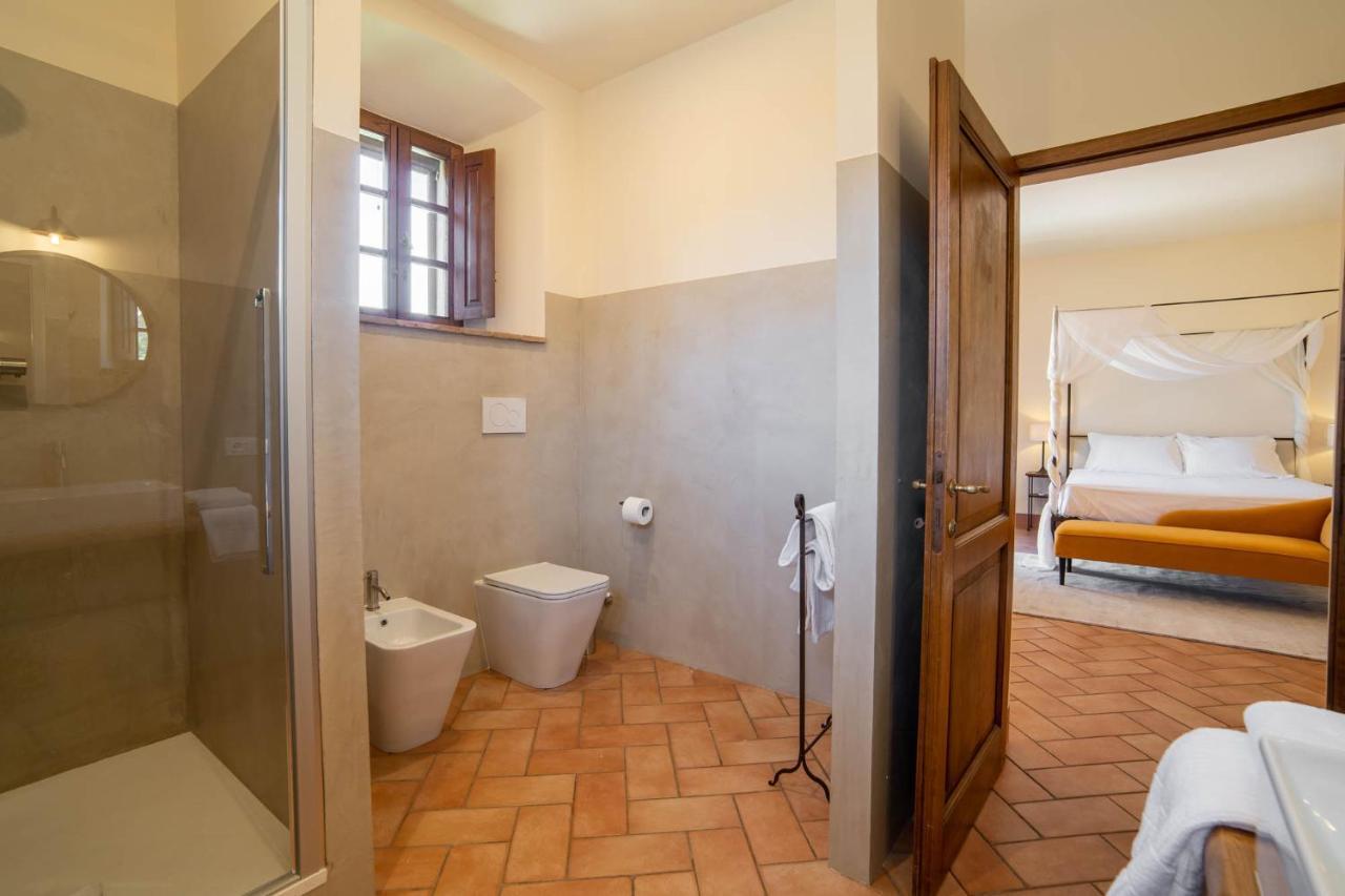 ピエンツァ Palazzo Massaini - La Pieveヴィラ エクステリア 写真